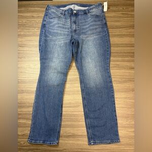 Old Navy High Rise Wow Straight Jeans Size 16 Short NWT